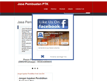 Tablet Screenshot of jasaptk.com